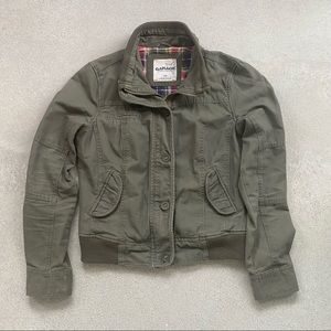 Garage Cropped Military Jacket